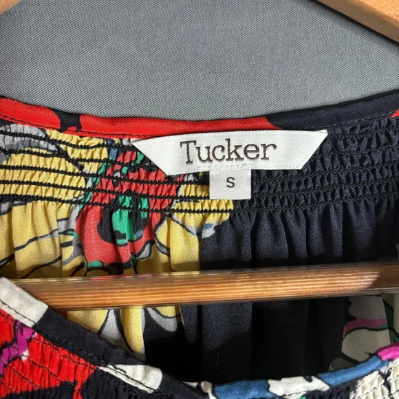 Tucker NYC The Classic Blouse Great Lawn Black Size S - Picture 6 of 7